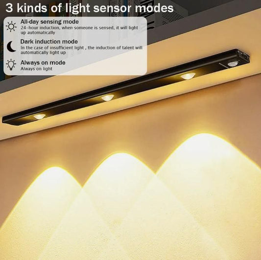 AI-Powered Magnetic Motion Sensor Light With USB Rechargeble